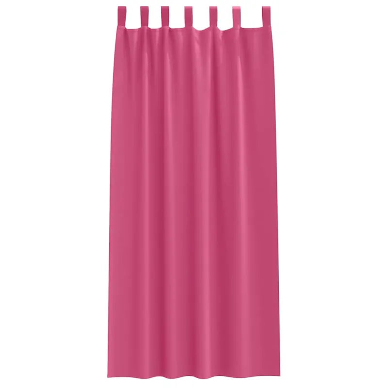 Užuolaidos su žiedais, blokuojančios šviesą 2 pcs