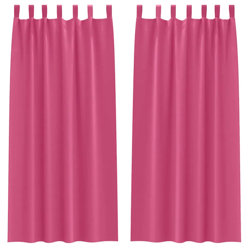 Užuolaidos su žiedais, blokuojančios šviesą 2 pcs
