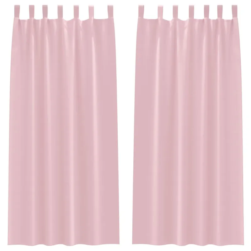 Užuolaidos su žiedais, blokuojančios šviesą 2 pcs