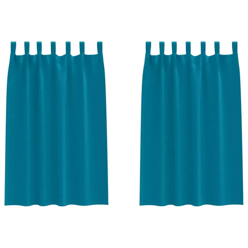 Užuolaidos su žiedais, blokuojančios šviesą 2 pcs Turkio
