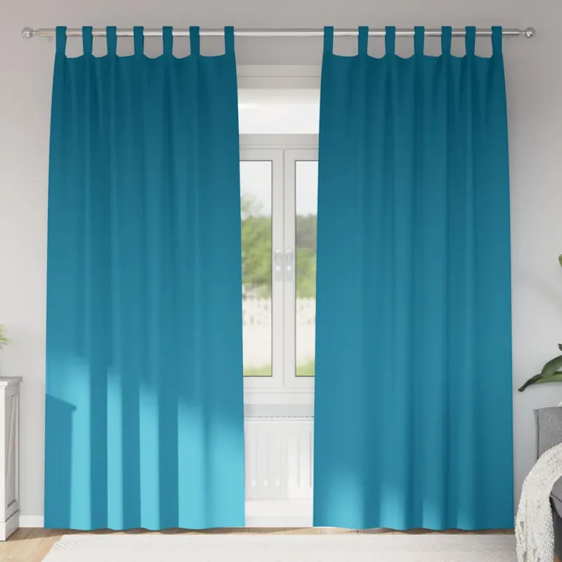 Užuolaidos su žiedais, blokuojančios šviesą 2 pcs Turkio