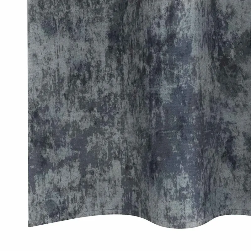 Aksominio tipo užuolaidos 2 pcs Sidabrinė Pilka 245 x 140 cm