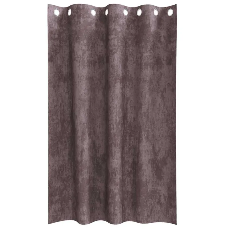 Aksominio tipo užuolaidos 2 pcs Ruda 175 x 140 cm Aksomas