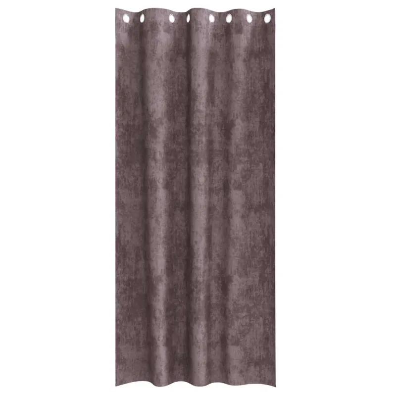 Aksominio tipo užuolaidos 2 pcs Ruda 225 x 140 cm Aksomas