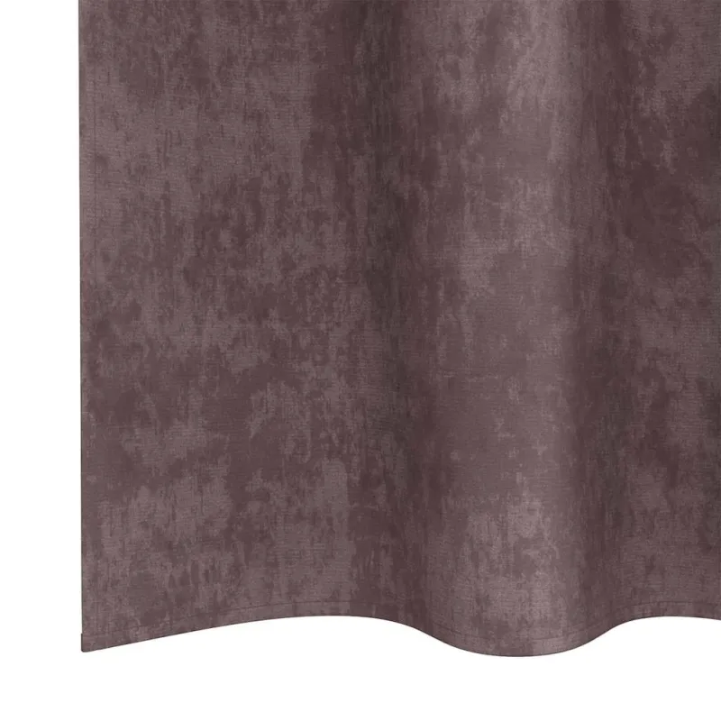 Aksominio tipo užuolaidos 2 pcs Ruda 245 x 140 cm Aksomas