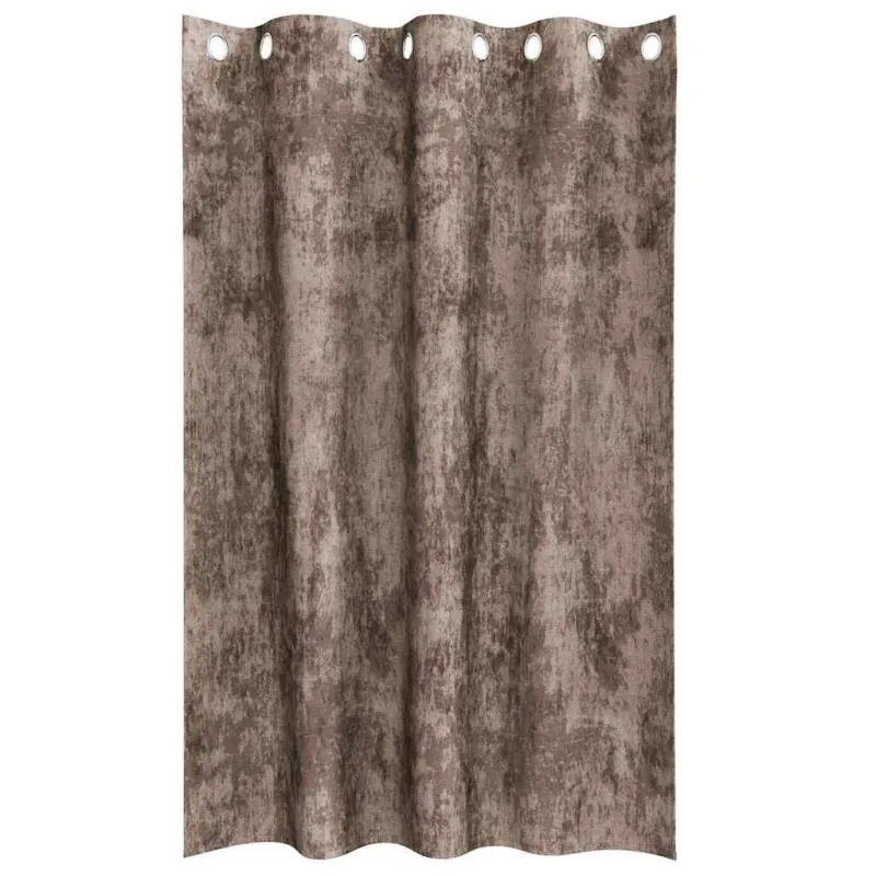 Aksominio tipo užuolaidos 2 pcs Kapučino 175 x 140 cm Aksomas