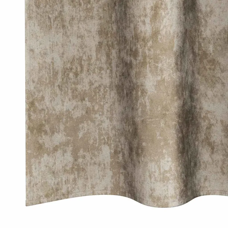 Aksominio tipo užuolaidos 2 pcs šampano 140 x 140 cm Aksomas