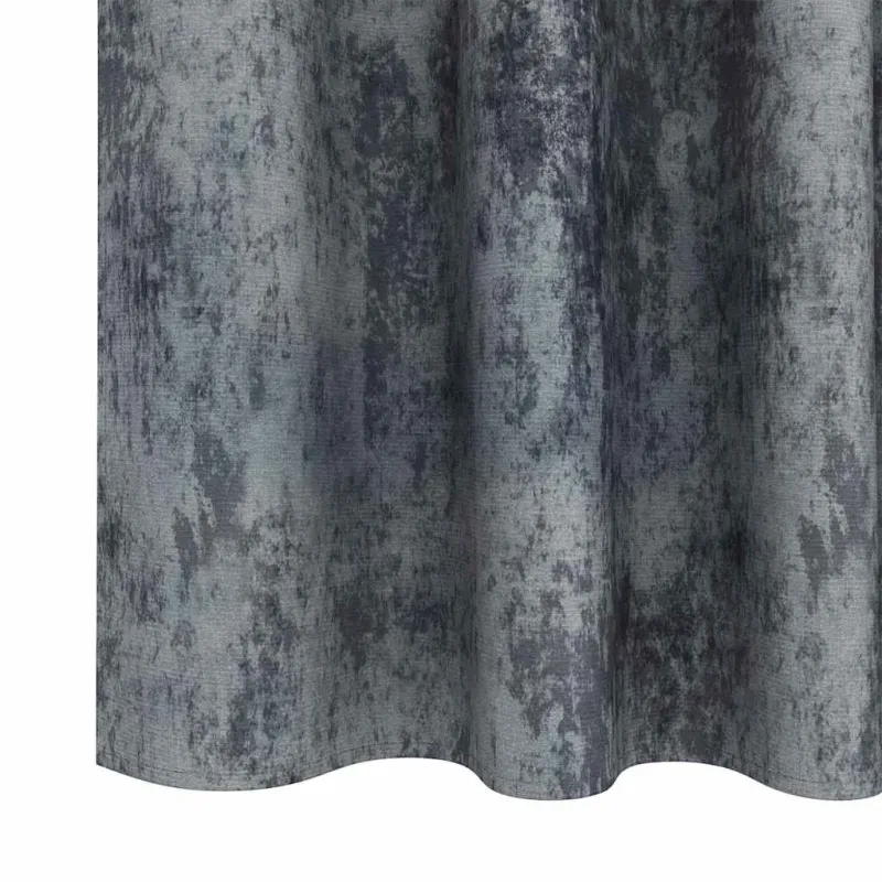 Aksominio tipo užuolaidos 2 pcs Sidabrinė Pilka 245 x 140 cm