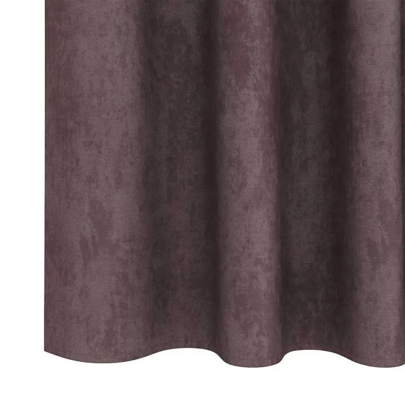 Aksominio tipo užuolaidos 2 pcs Ruda 245 x 140 cm Aksomas
