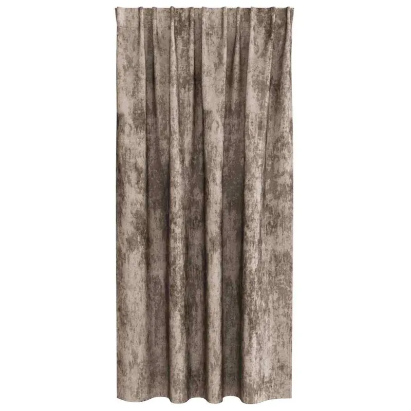 Aksominio tipo užuolaidos 2 pcs Kapučino 175 x 140 cm Aksomas