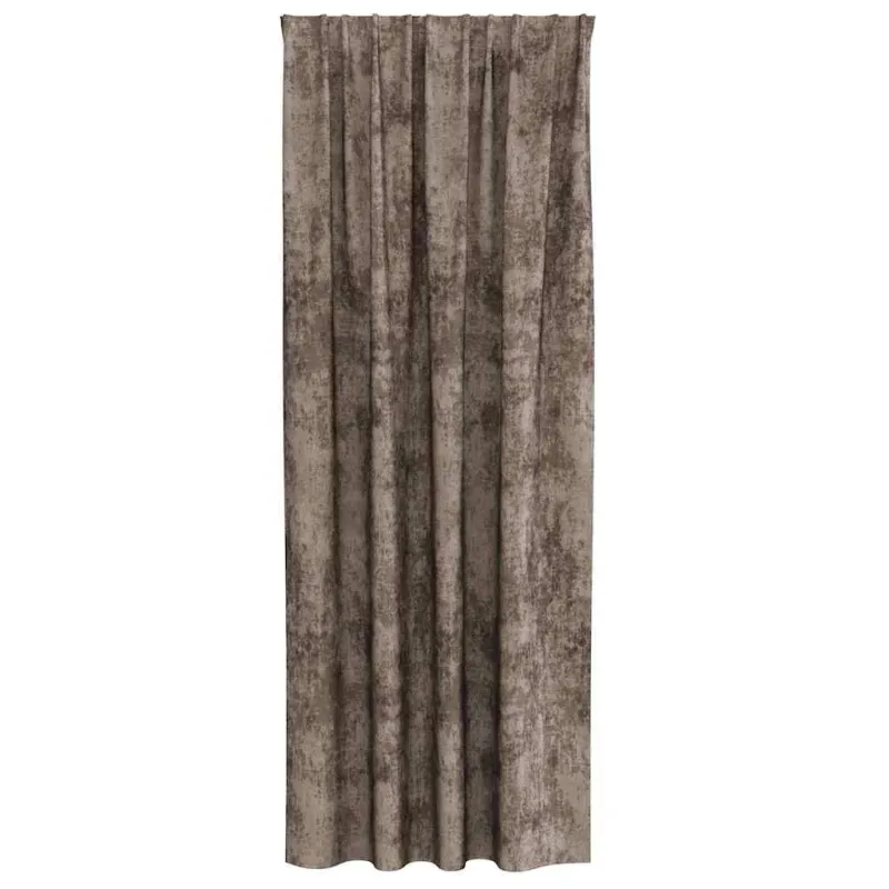 Aksominio tipo užuolaidos 2 pcs Kapučino 225 x 140 cm Aksomas