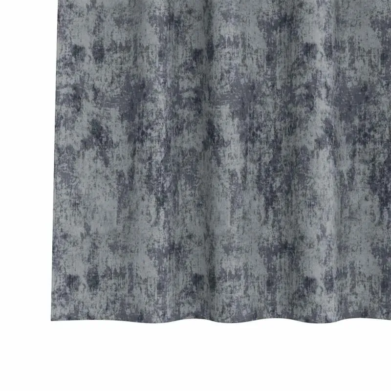 Aksominio tipo užuolaidos 2 pcs Sidabrinė Pilka 225 x 140 cm