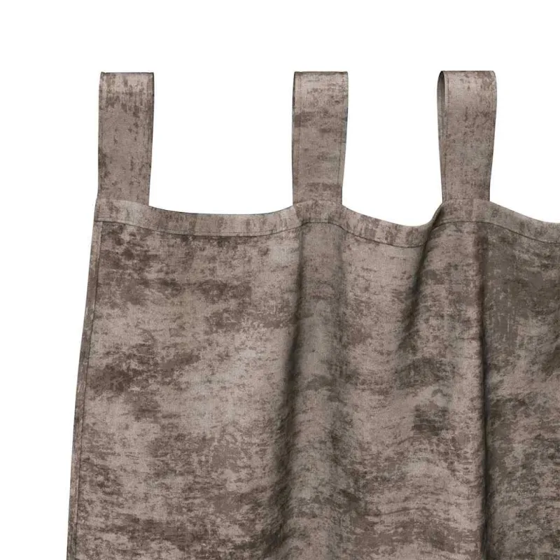 Aksominio tipo užuolaidos 2 pcs Kapučino 245 x 140 cm Aksomas