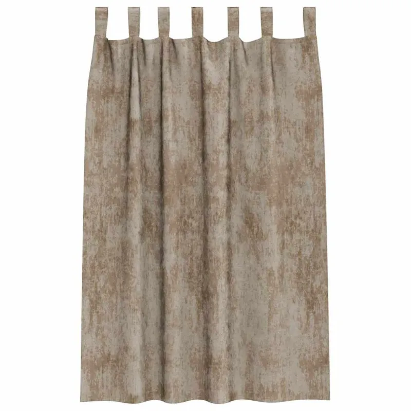 Aksominio tipo užuolaidos 2 pcs šampano 175 x 140 cm Aksomas