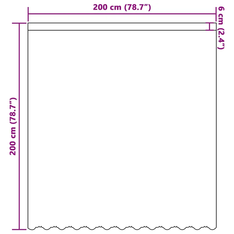 Nėrinių Užuolaida Gėlių Balta 200 x 200 cm Poliesteris