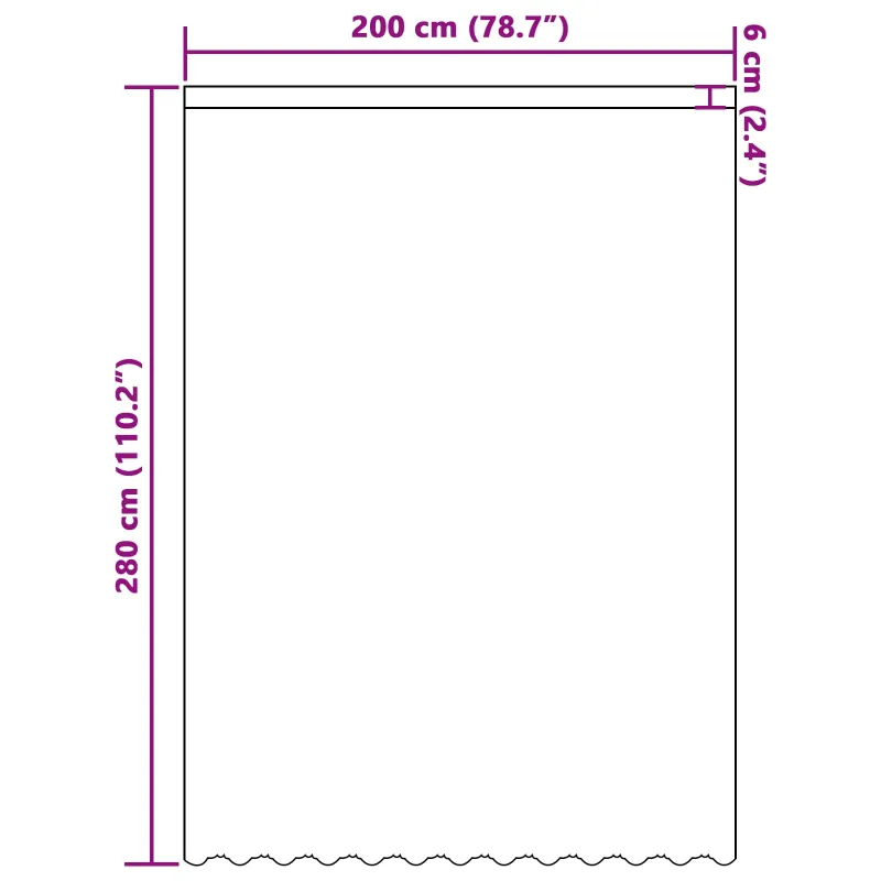 Nėrinių Užuolaida Gėlių Balta 280 x 200 cm Poliesteris
