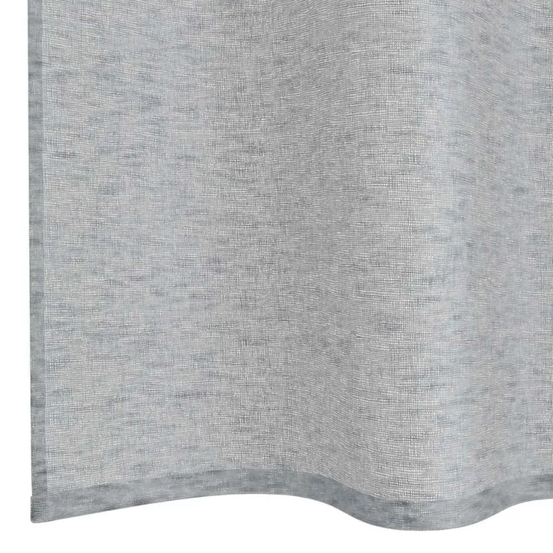 Voile Užuolaida 2 pcs Tamsiai pilka 175 x 140 cm Poliesteris