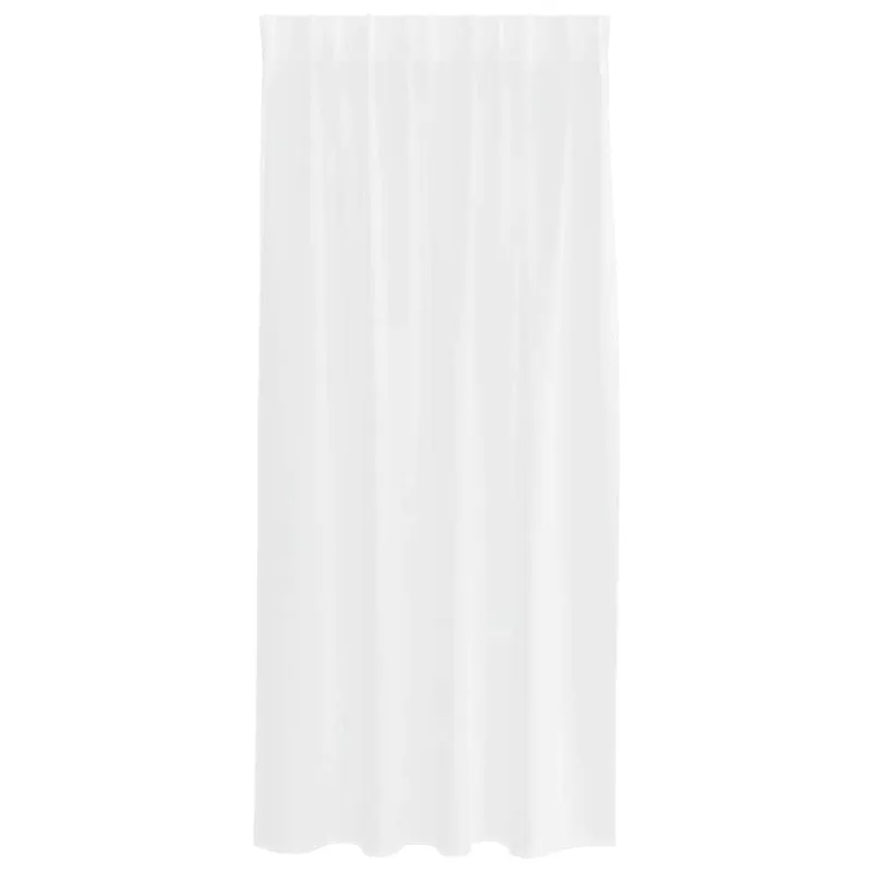 Voile Užuolaida 2 pcs Balta 175 x 140 cm Poliesteris