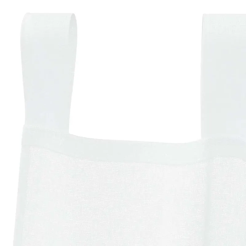Voile Užuolaida 2 pcs Balta 175 x 140 cm Poliesteris