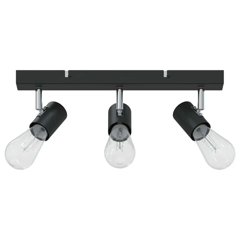 Lubų prožektorius Juoda 38 x 6,5 x 11,5 cm metalas