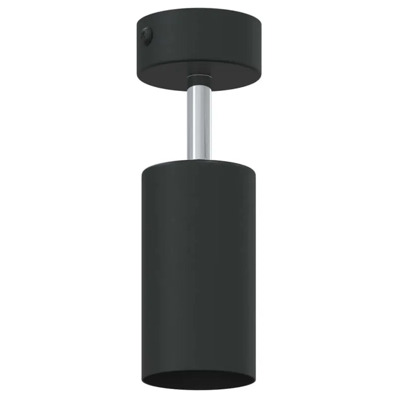 Lubų prožektorius su prožektoriais Juoda 6 x 6 x 16 cm metalas