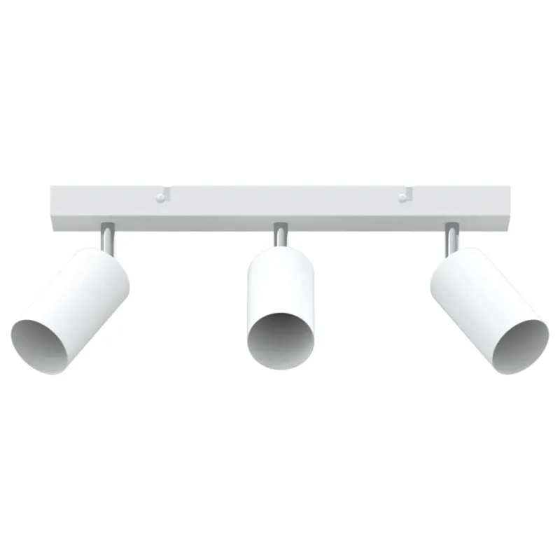 Lubų prožektorius su prožektoriais Balta 38 x 6 x 16 cm metalas