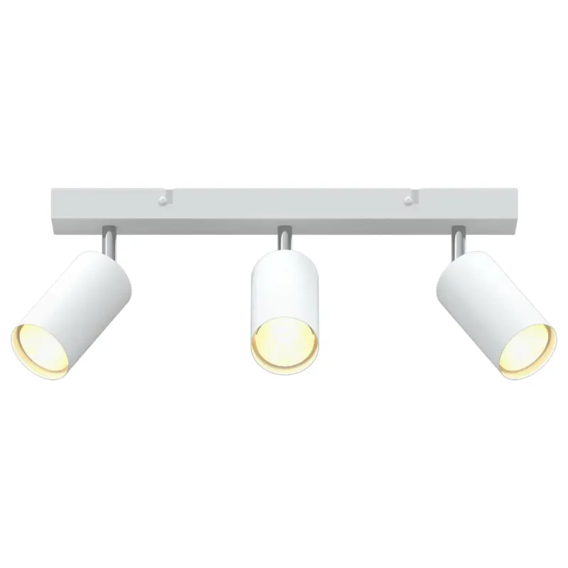 Lubų prožektorius su prožektoriais Balta 38 x 6 x 16 cm metalas