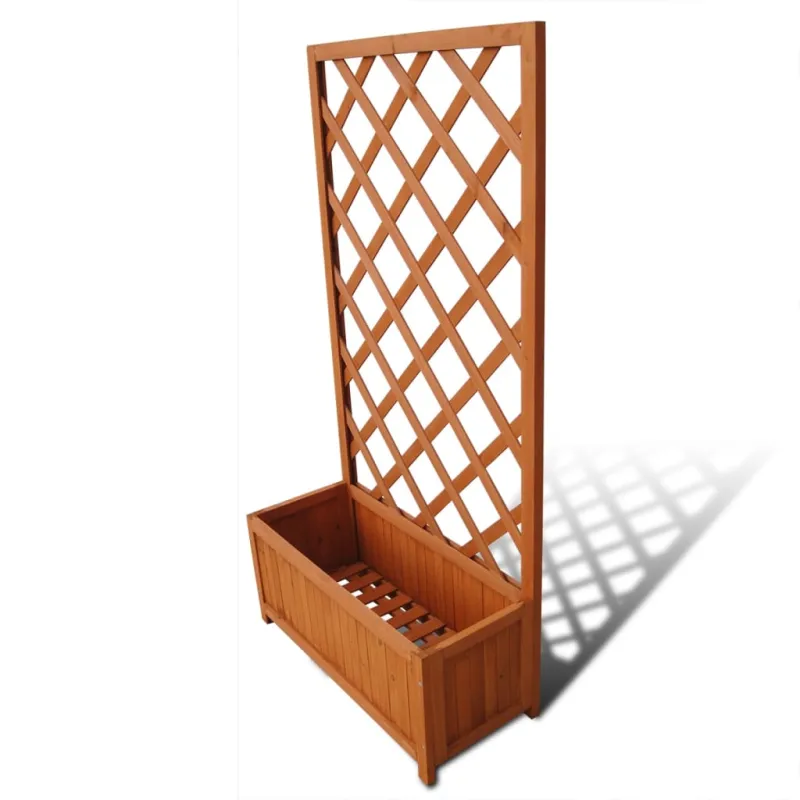 Dekoratyvinis Vazonas su Treliažu 70 x 30 x 135 cm