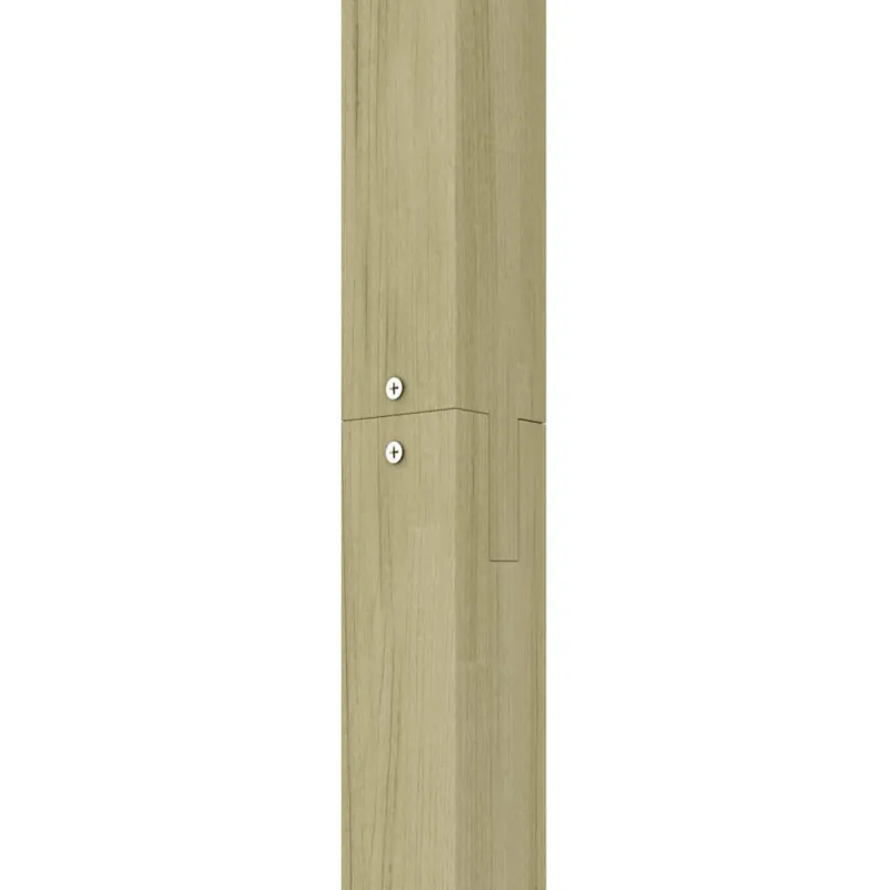 Sodo pergolė, 205x40x203cm, mediena