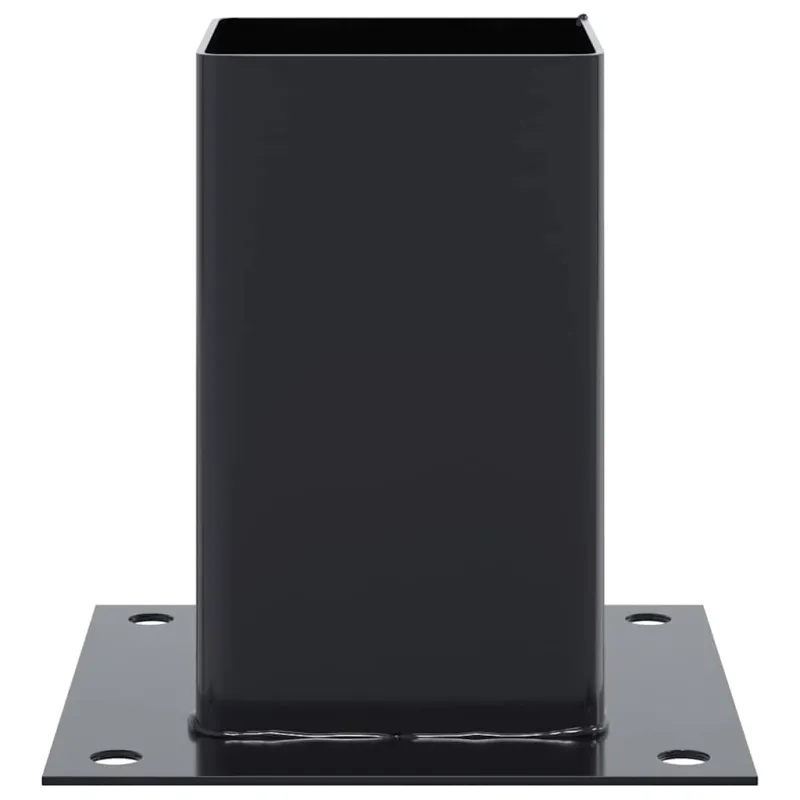 Stulpų pagrindai kvadratiniai, 12vnt., antracito sp., 81x81mm