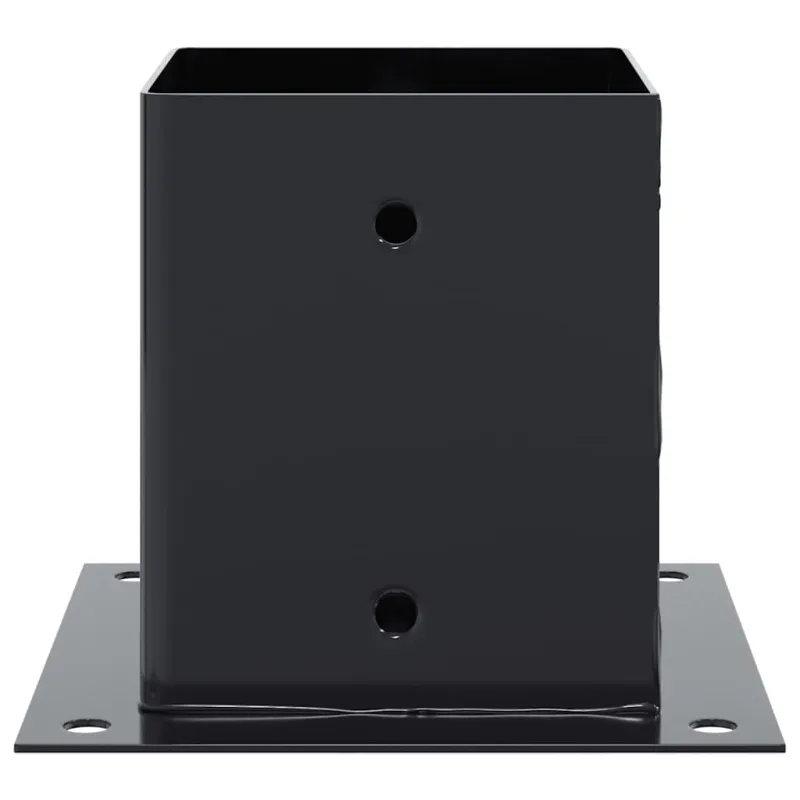 Stulpų pagrindai kvadratiniai, 12vnt., antracito sp., 121x121mm