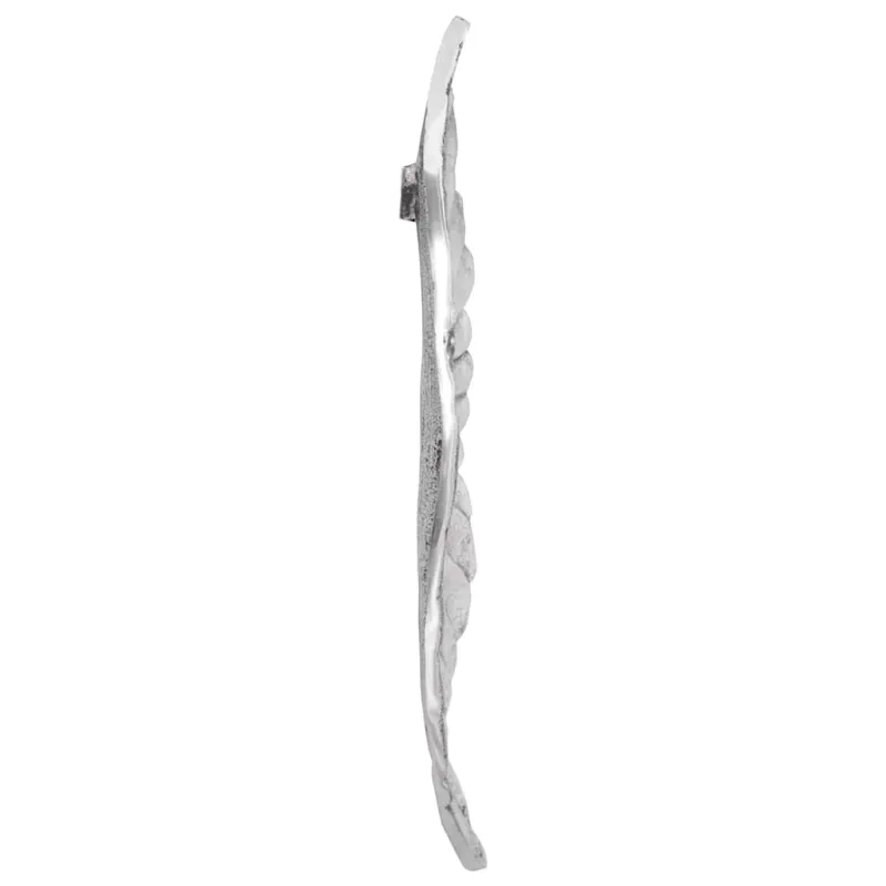 Sparnų skulptūra 2 pcs Sidabro 31 x 5 x 91 cm Aliuminis
