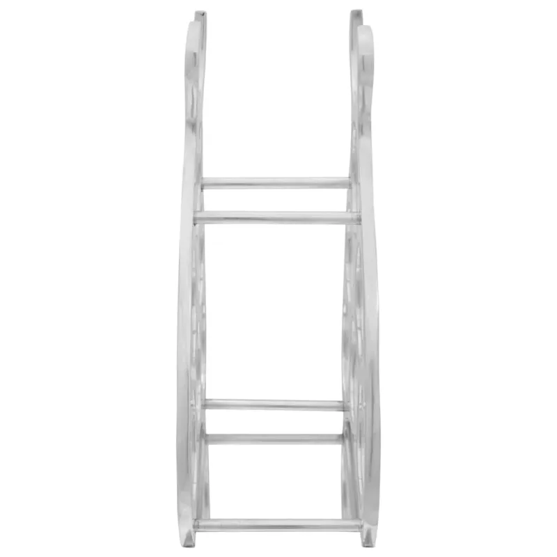 Vyno stovas Sidabro 32 x 14 x 37.5 cm Aliuminis
