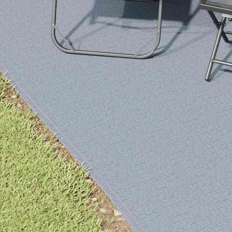 Palapinės kilimėlis Mėlyna ir Pilka 600 x 250 cm Polietilenas