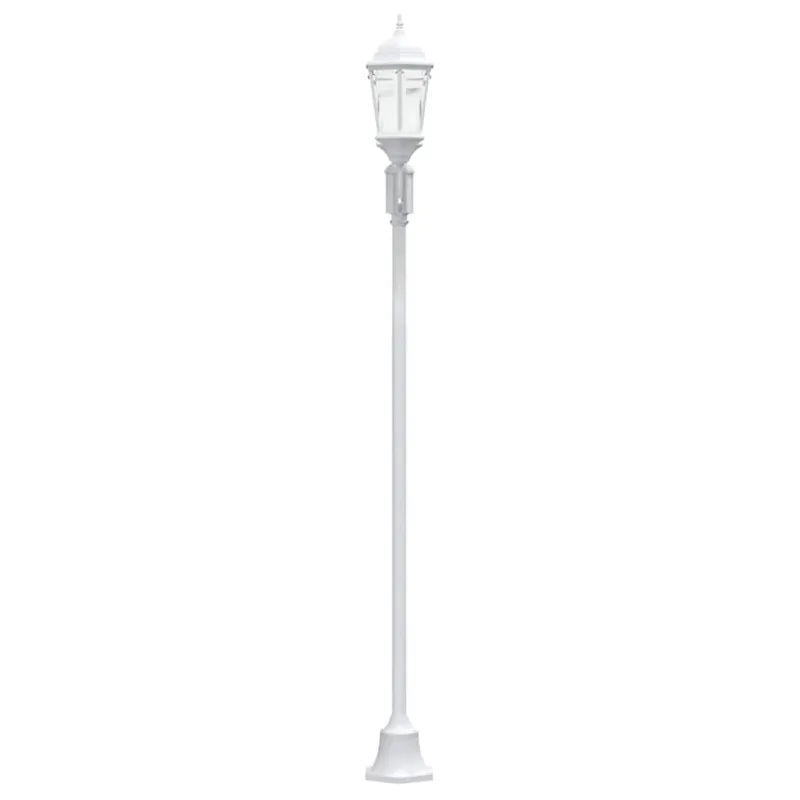 Sodo šviesa Balta 68 x 20 x 235 cm Aliuminis ir stiklas