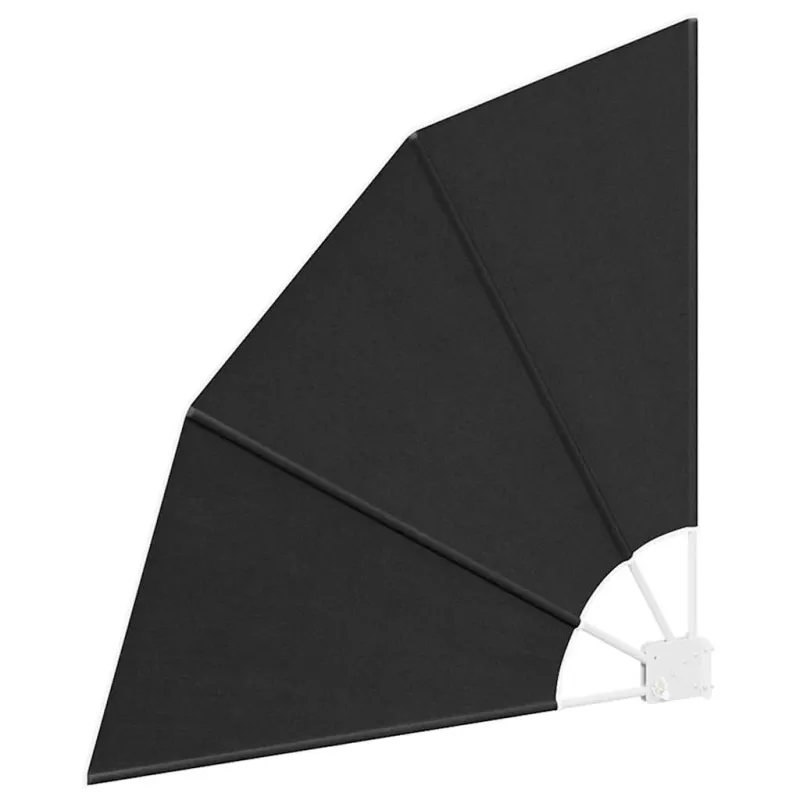 Balkono privatumo ekranas 115 x 115 cm Poliesteris Antracito