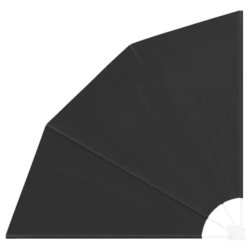 Balkono privatumo ekranas 140 x 140 cm Poliesteris Antracito