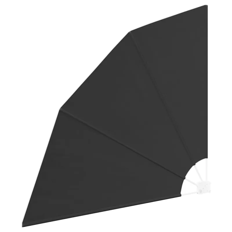 Balkono privatumo ekranas 140 x 140 cm Poliesteris Antracito