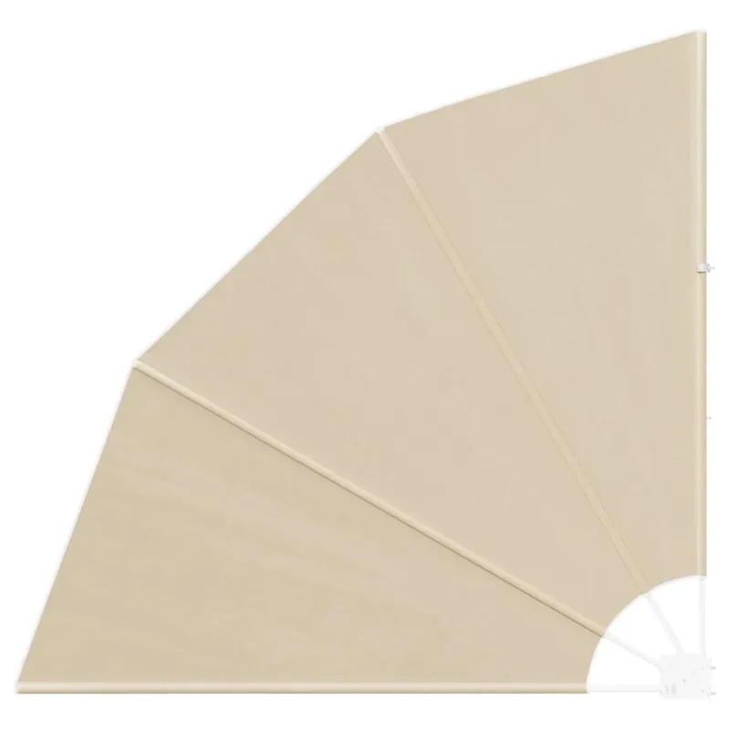 Balkono privatumo ekranas 140 x 140 cm Poliesteris Smėlio