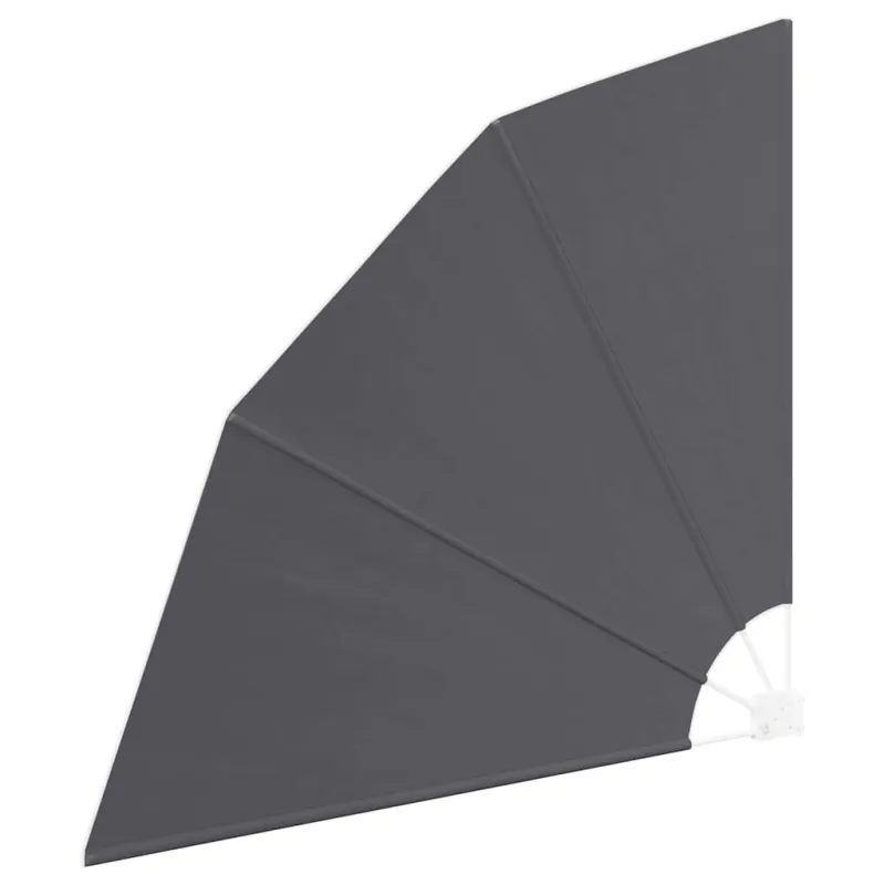 Balkono privatumo ekranas 140 x 140 cm Poliesteris Juoda