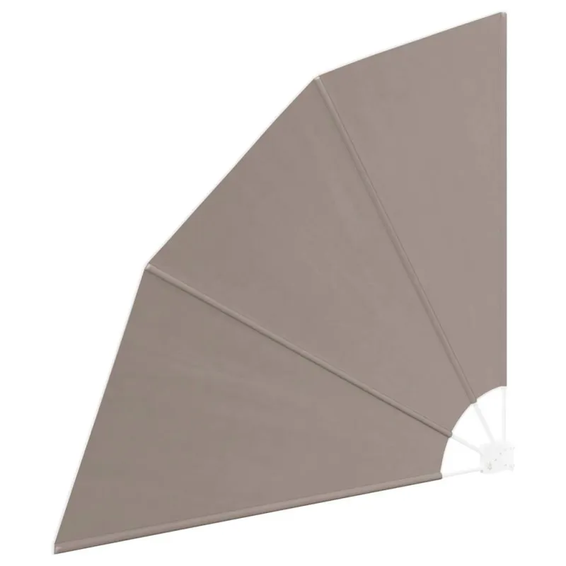 Balkono privatumo ekranas 140 x 140 cm Poliesteris Taupe