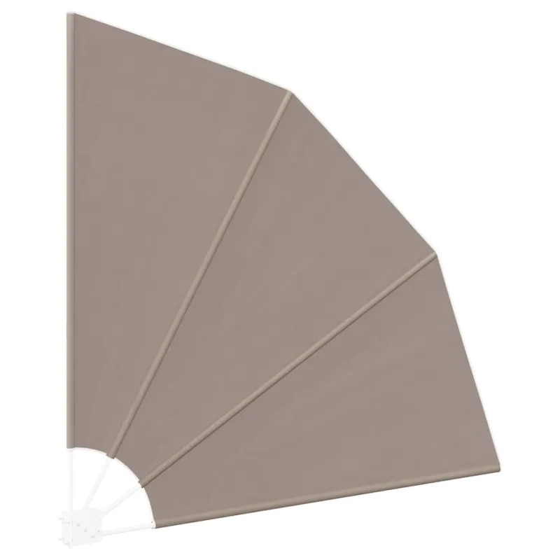 Balkono privatumo ekranas 140 x 140 cm Poliesteris Taupe