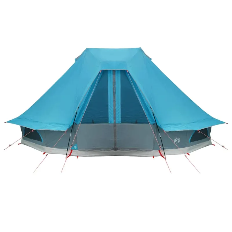 Tipi palapinė su stogu Mėlyna 466 x 310 x 240 cm tafta