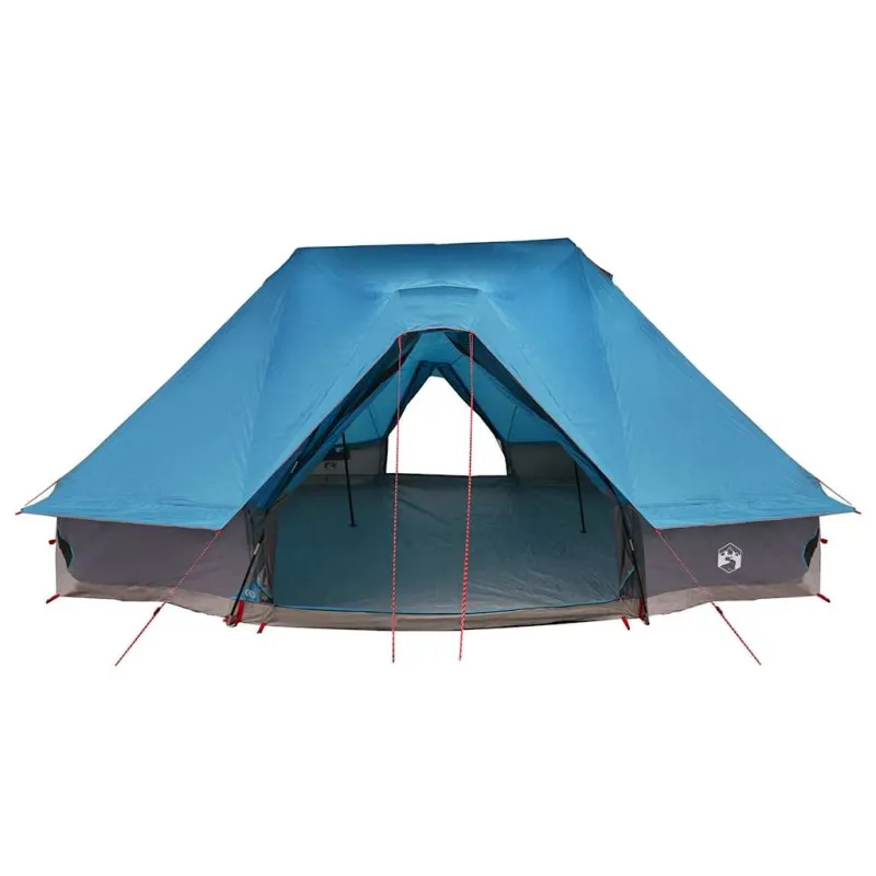 Tipi palapinė su stogu Mėlyna 680 x 430 x 270 cm tafta