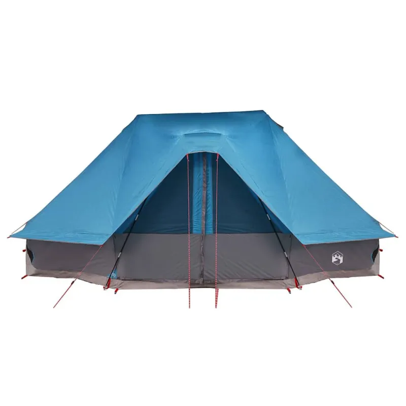 Tipi palapinė su stogu Mėlyna 680 x 430 x 270 cm tafta