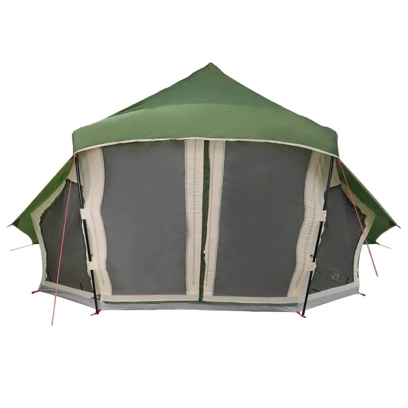 Tipi palapinė su stogu Žalia 508 x 470 x 300 cm tafta