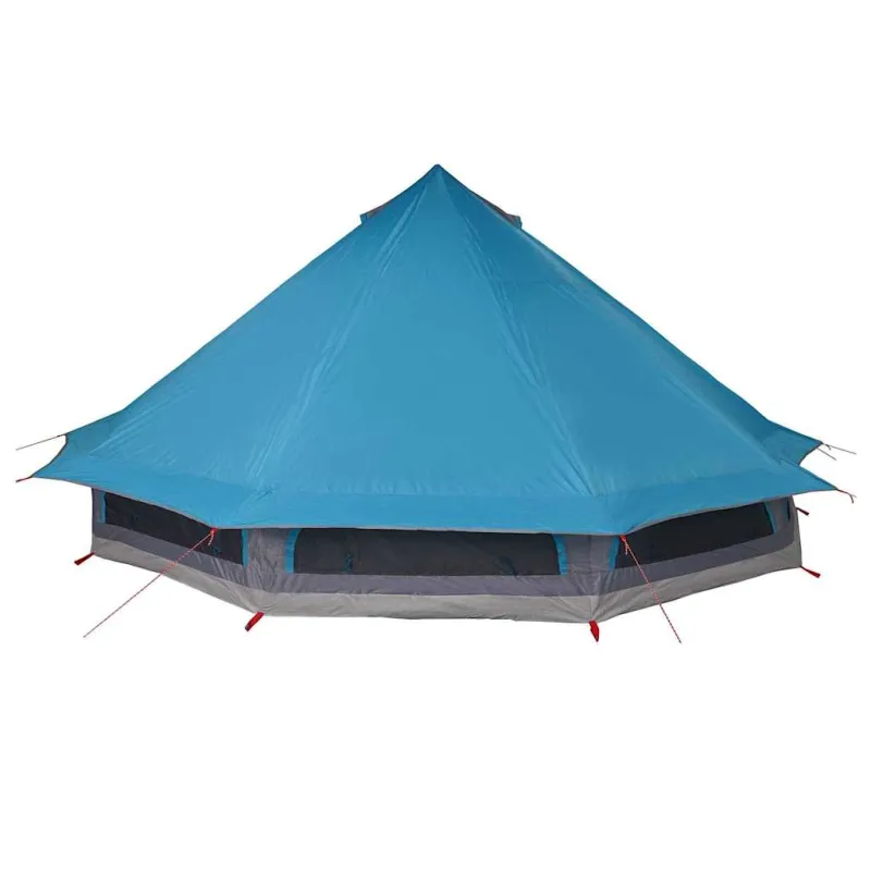Tipi palapinė su stogu Mėlyna 508 x 470 x 300 cm tafta