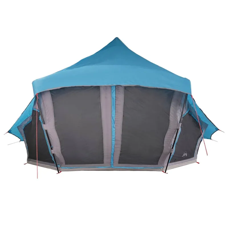 Tipi palapinė su stogu Mėlyna 508 x 470 x 300 cm tafta
