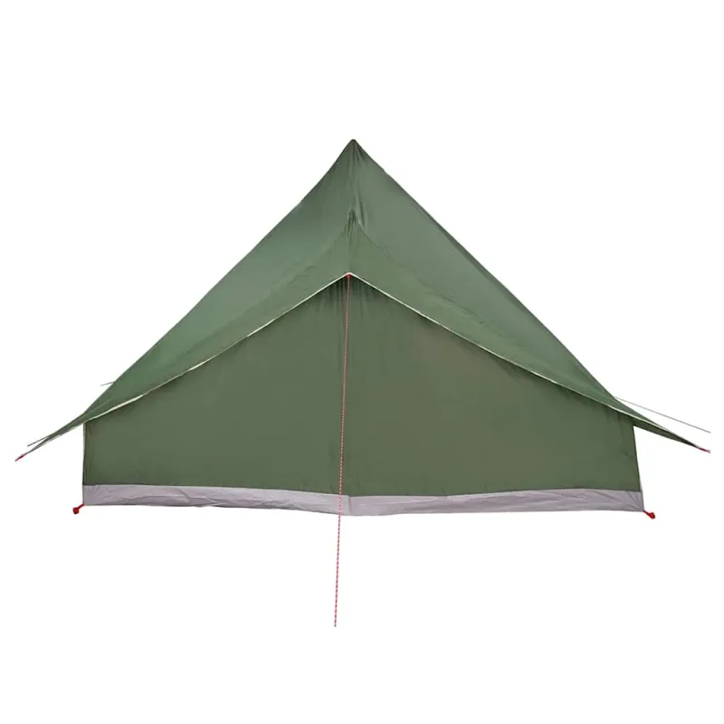 Tipi palapinė su stogu Žalia 364 x 281 x 257 cm tafta