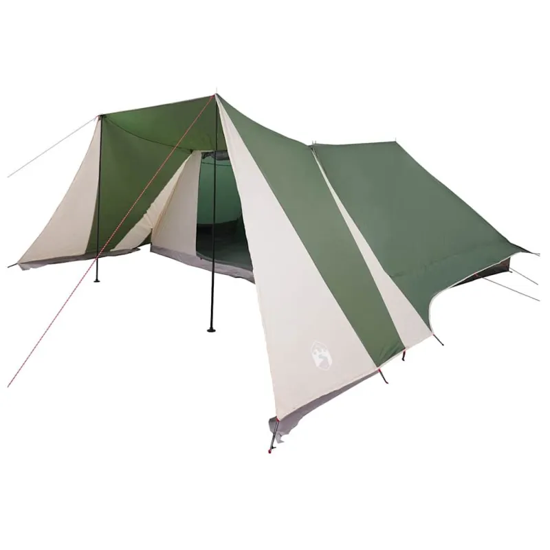 Tipi palapinė su stogu Žalia 660 x 456 x 200 cm tafta